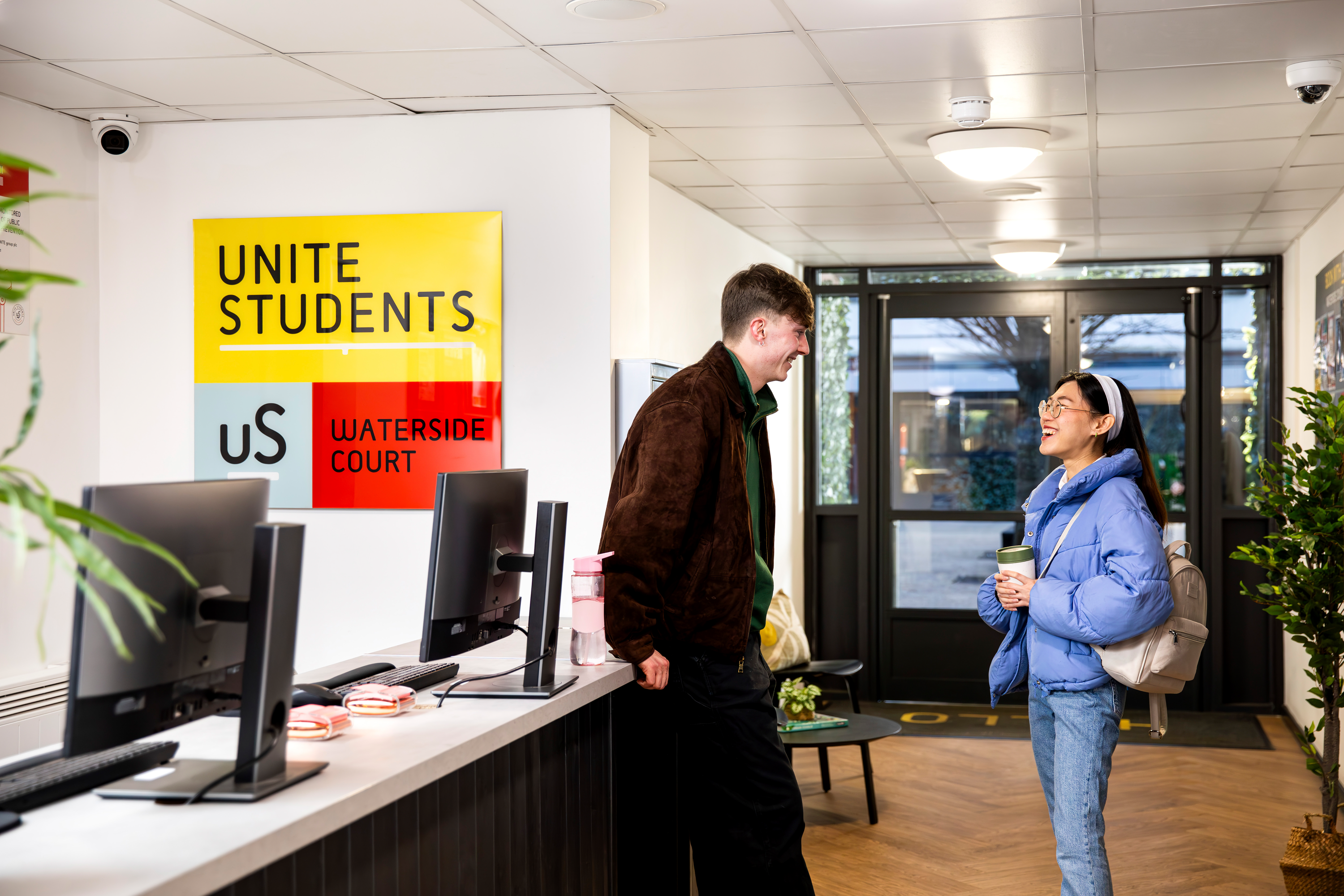 Reception area