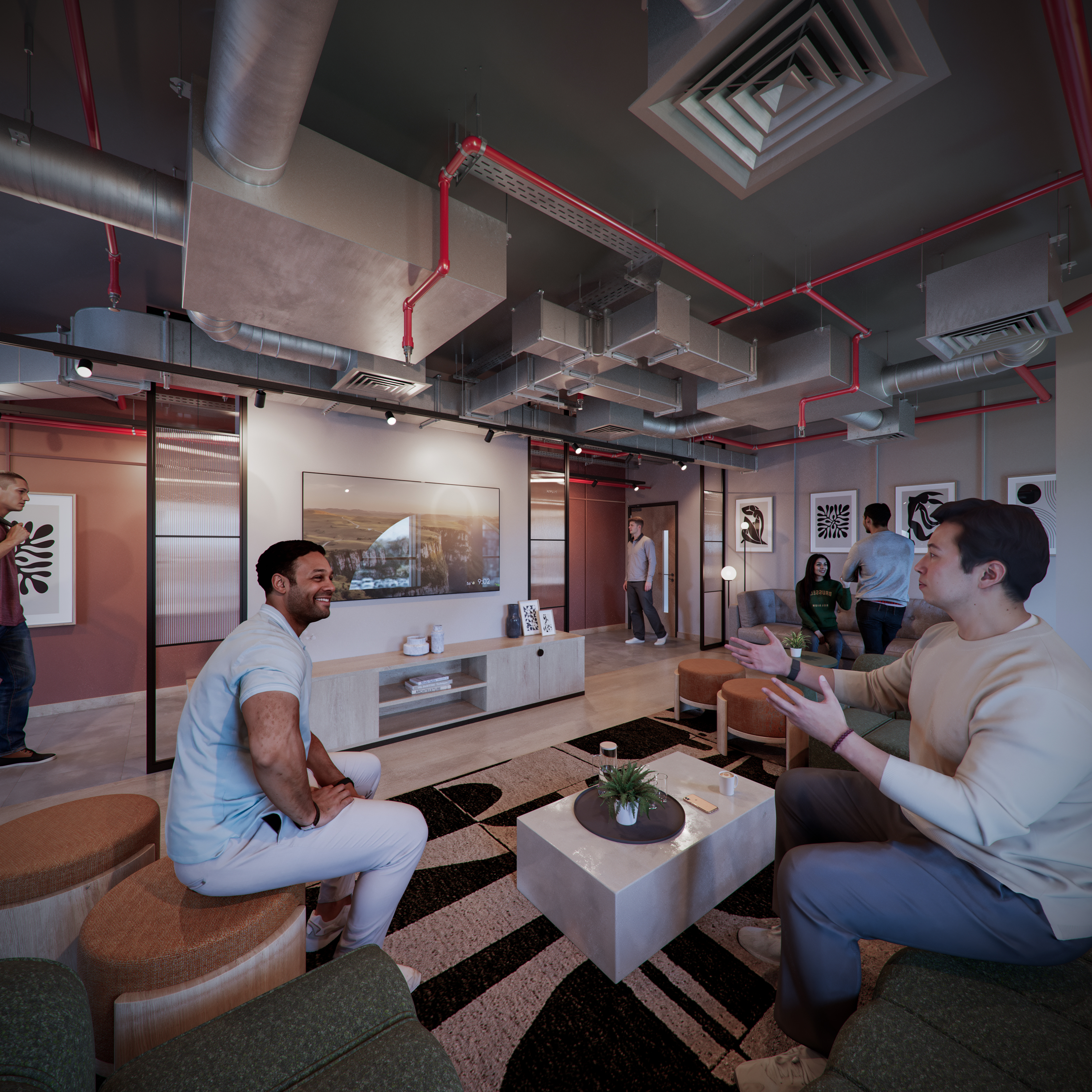 CGI of Alexander Quay's Reception