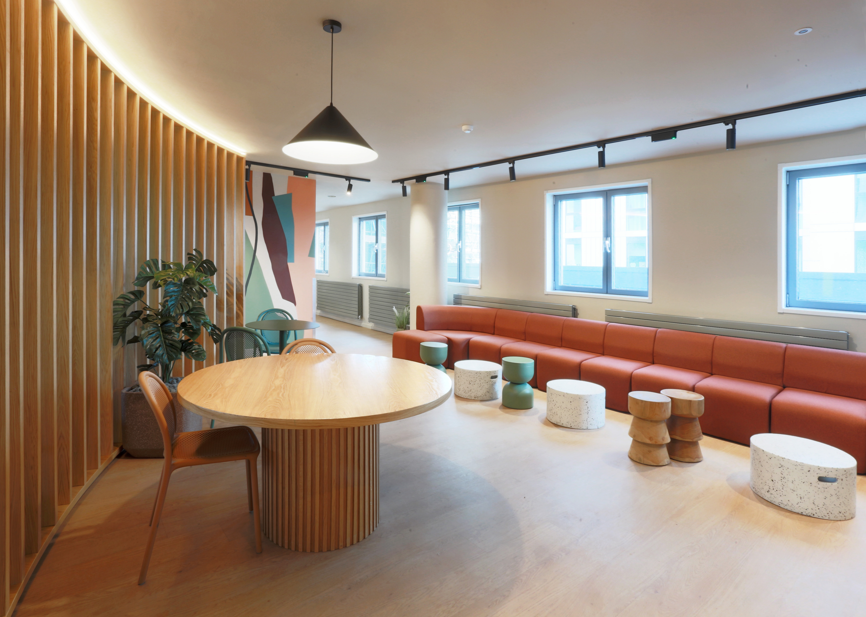 Lounge Area at Emily Bowes Court