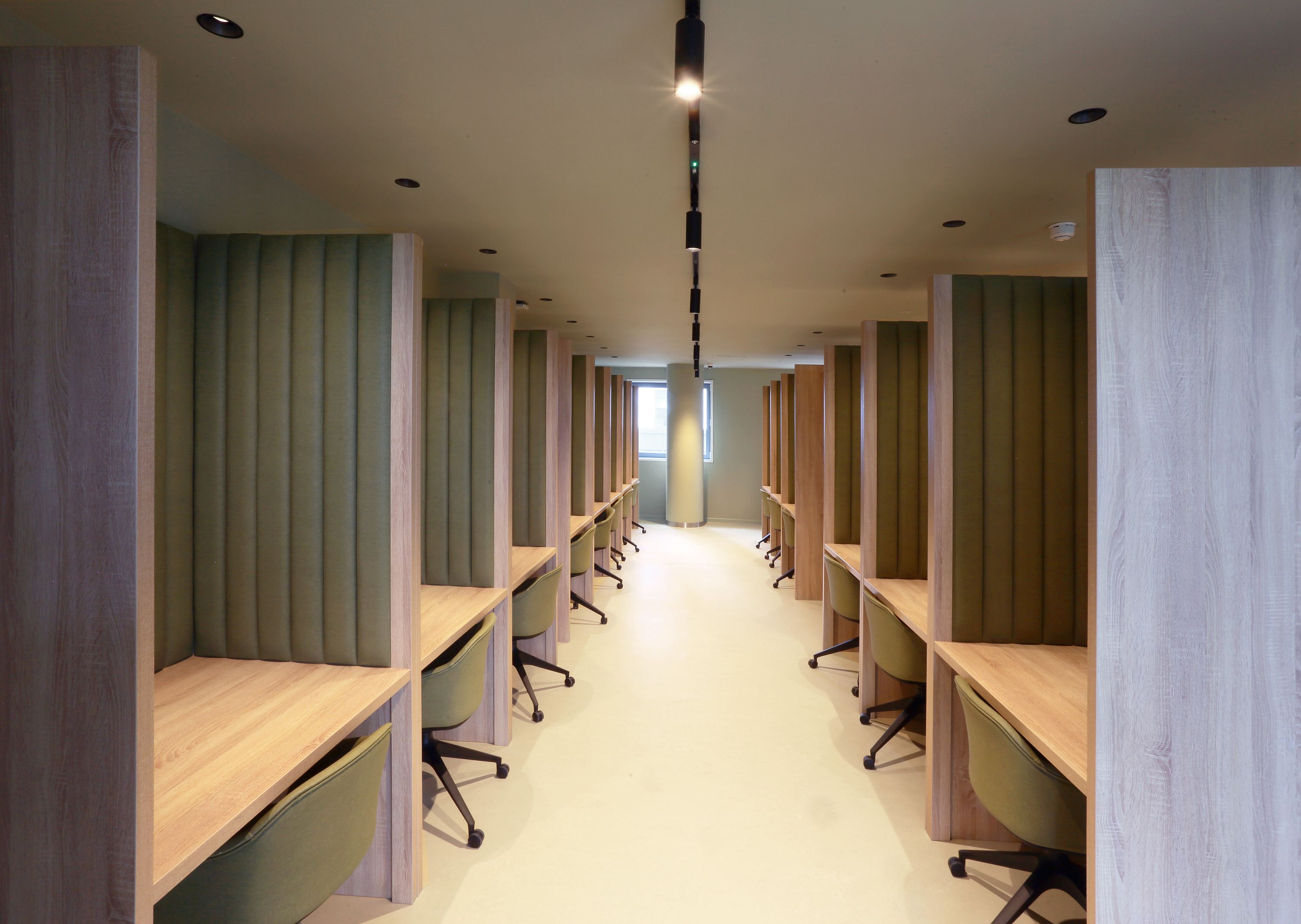 Study Pods at Emily Bowes Court
