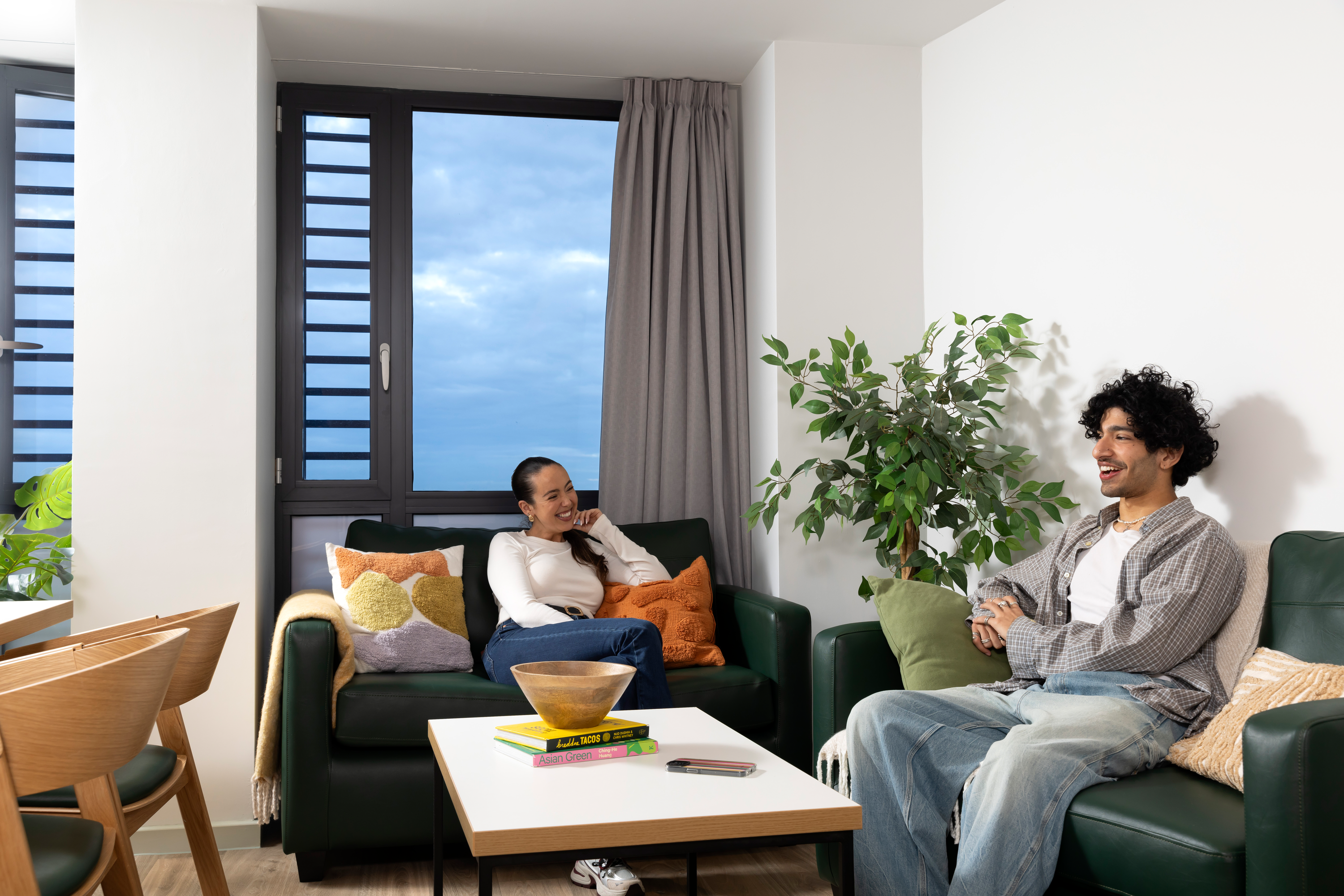 Students in the Shared Kitchen