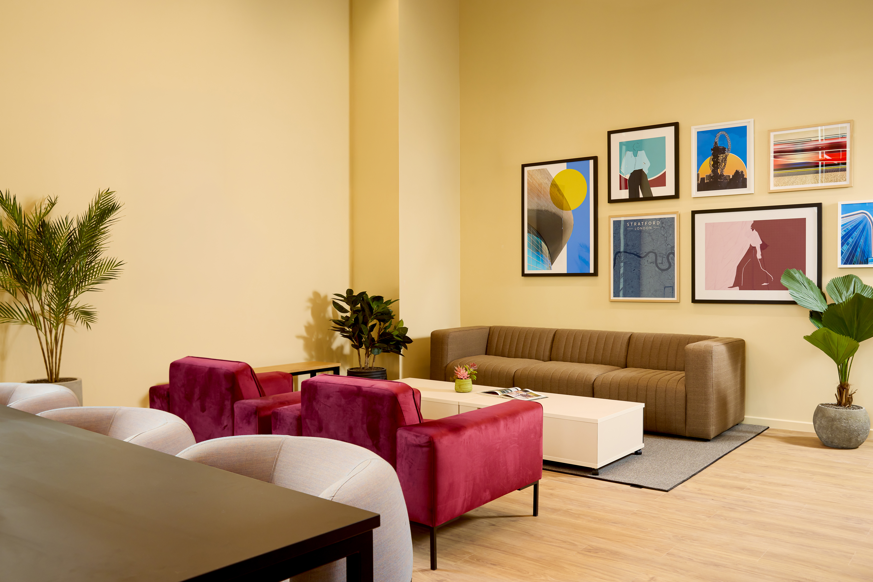 Student accommodation reception
