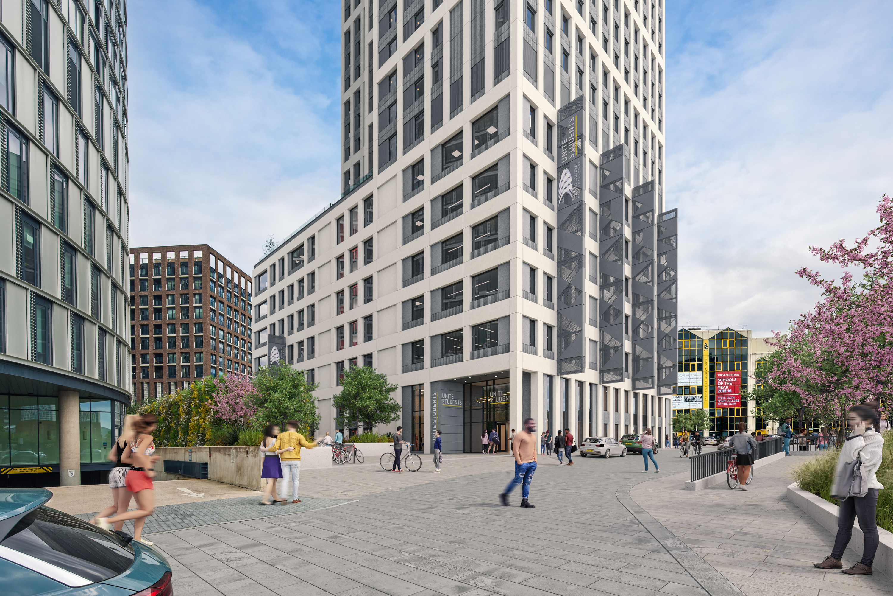 External view of the property