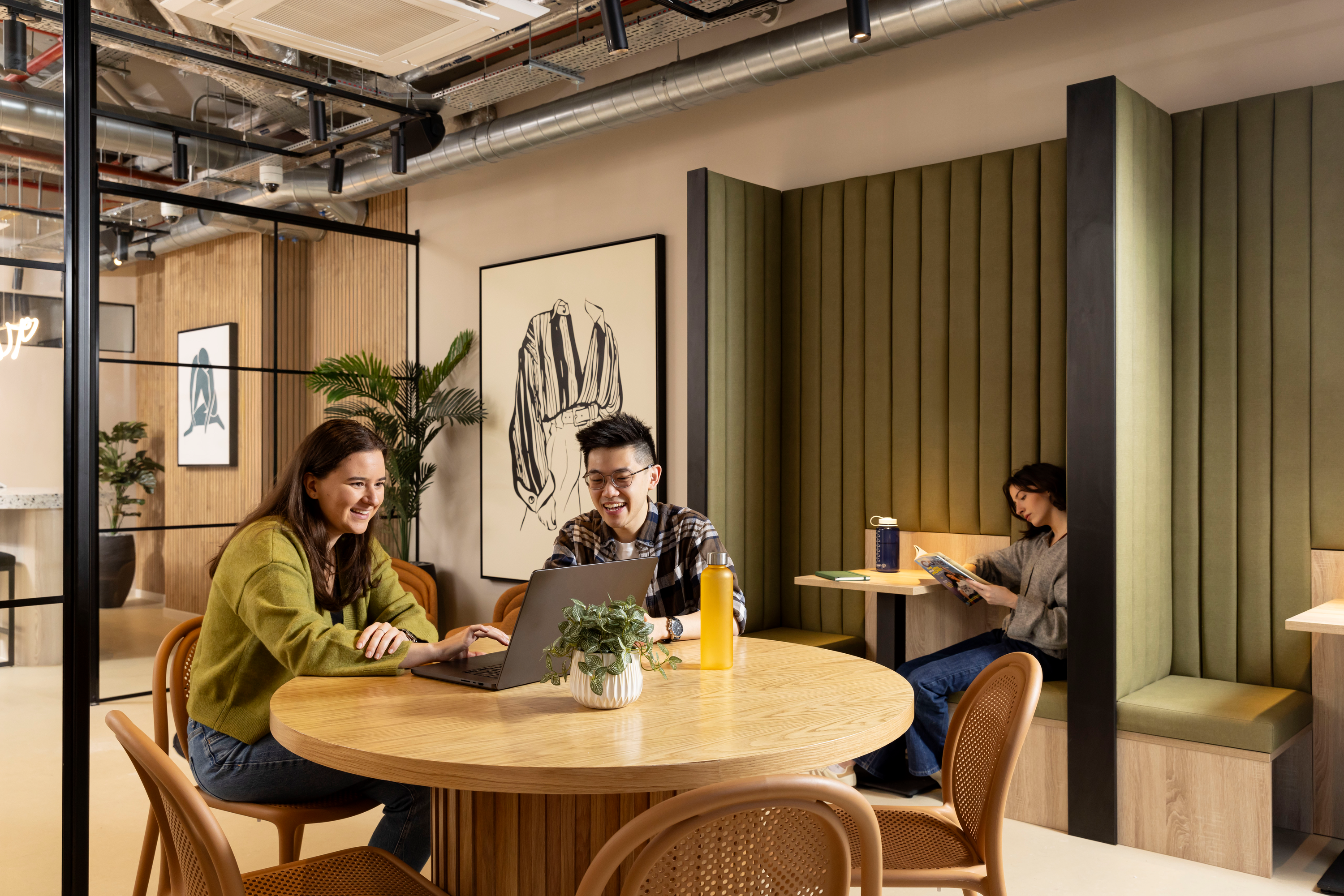 Students in the Common Area