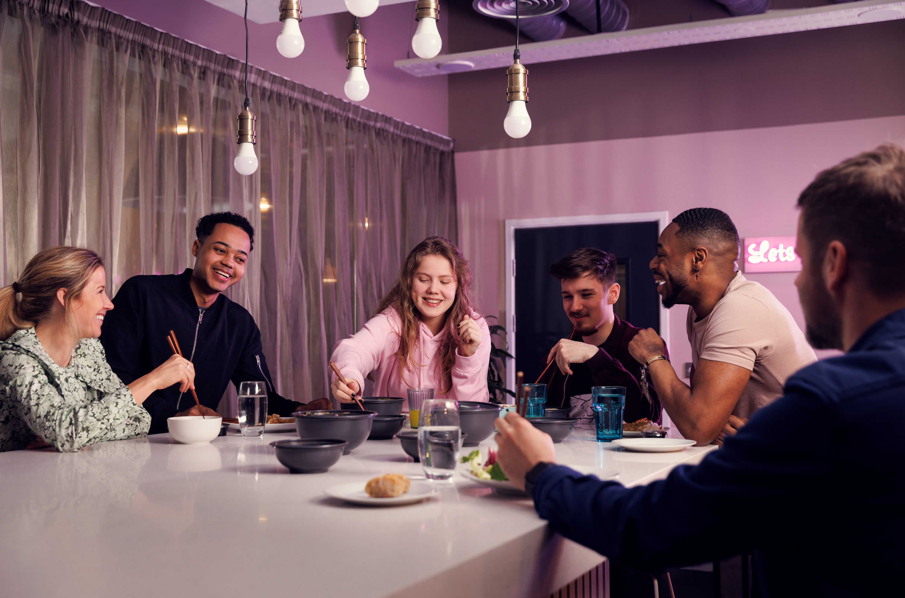 Students in the Shared Kitchen