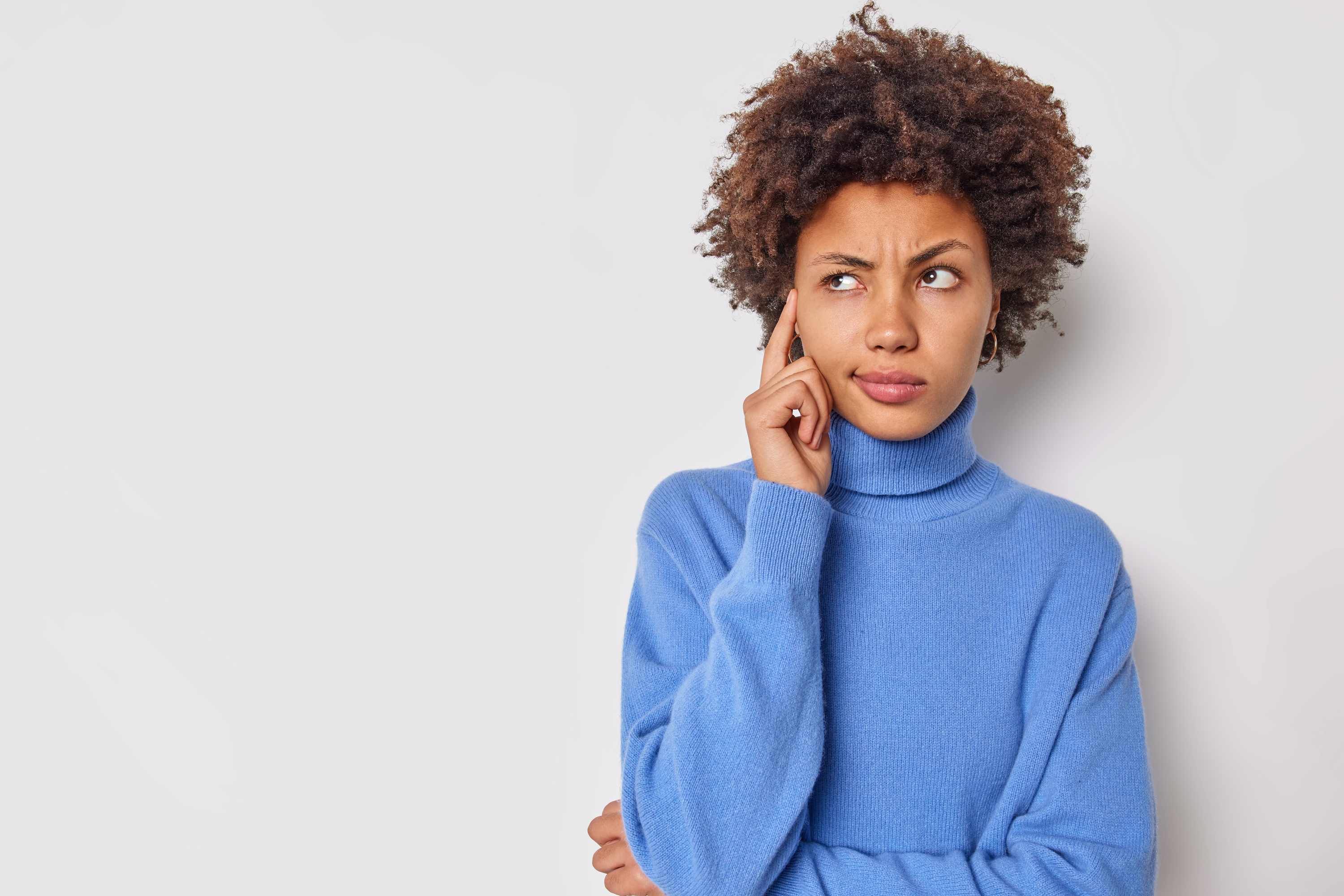 Woman thinking