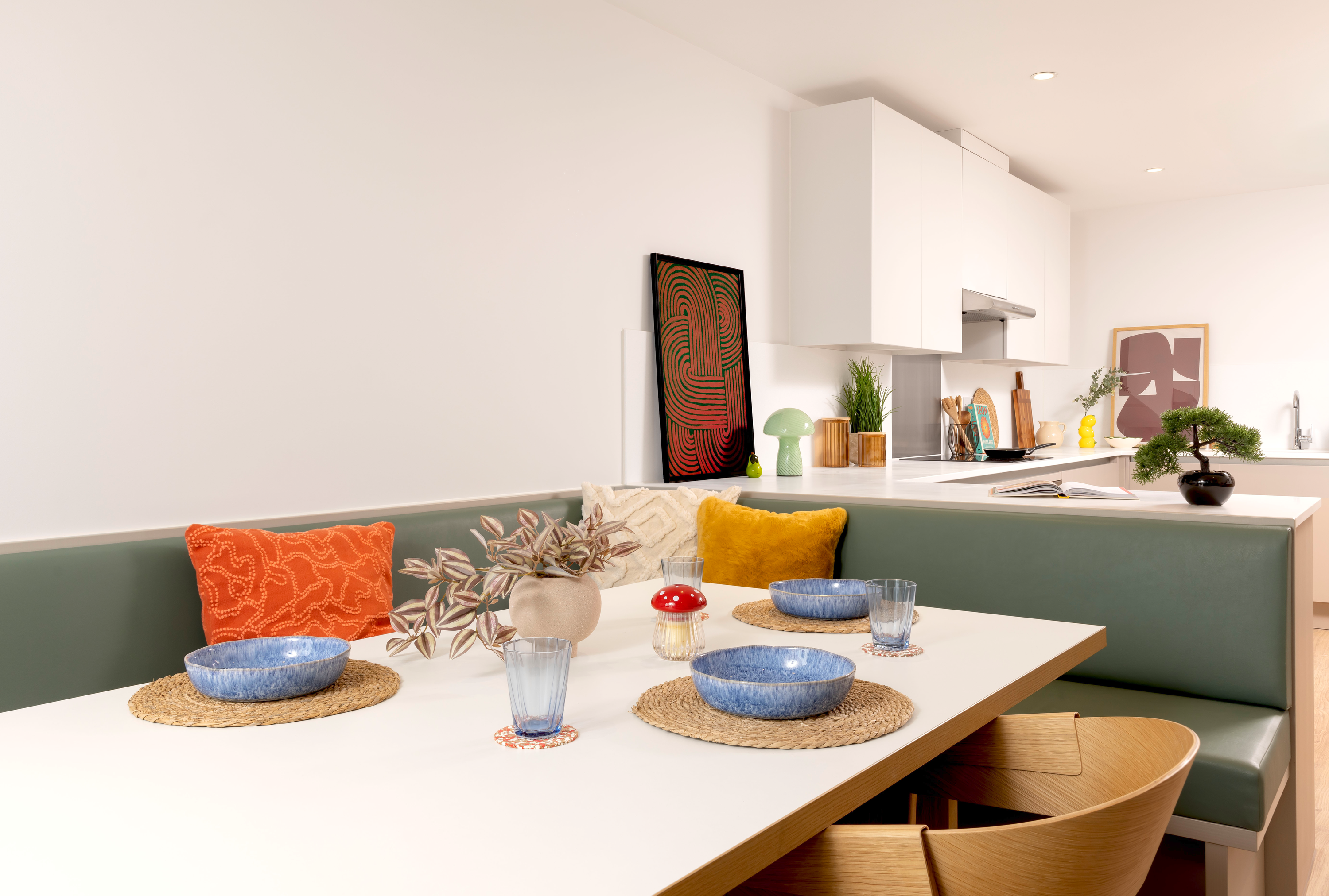 Shared Kitchen Seating