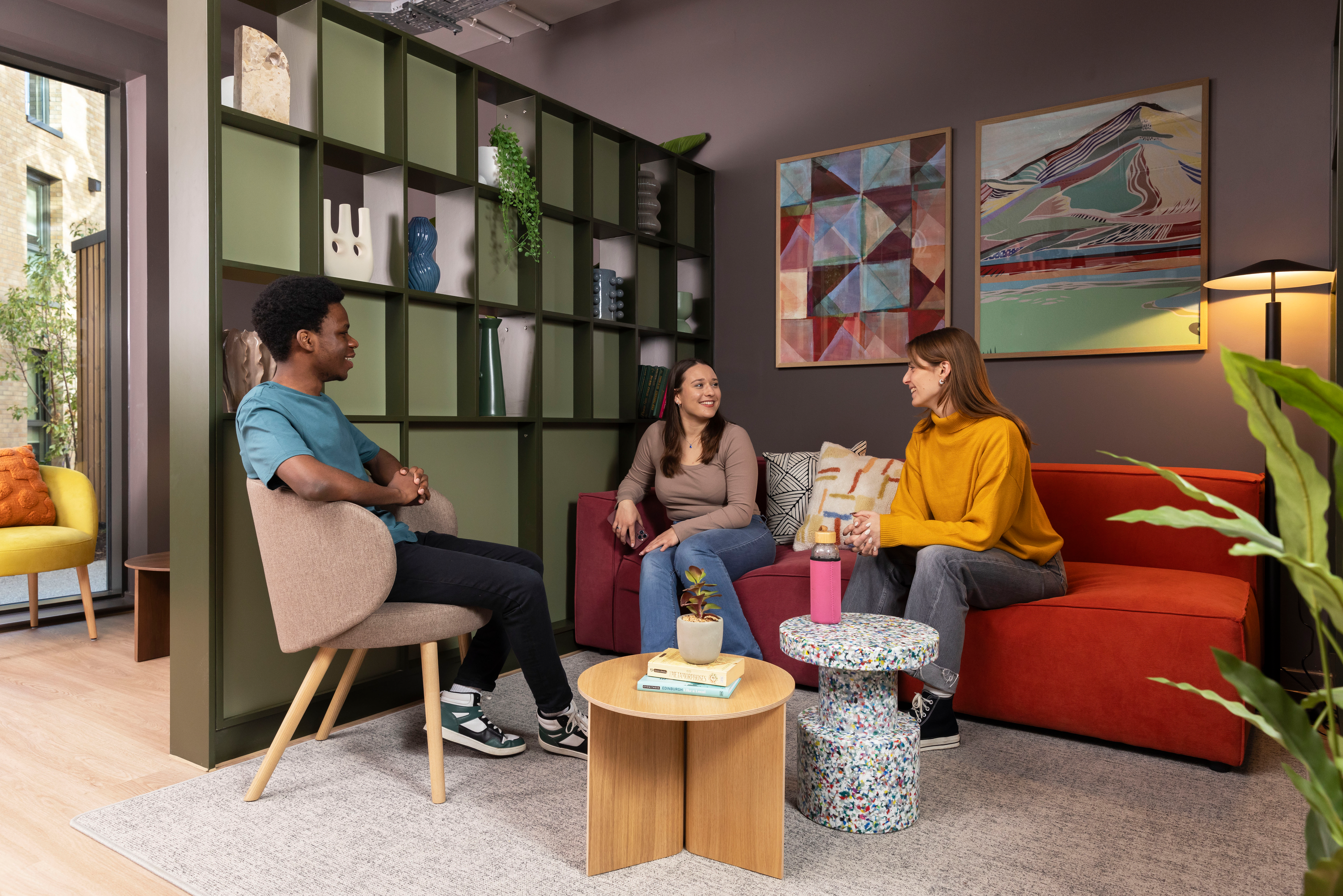 Students in the Common Area