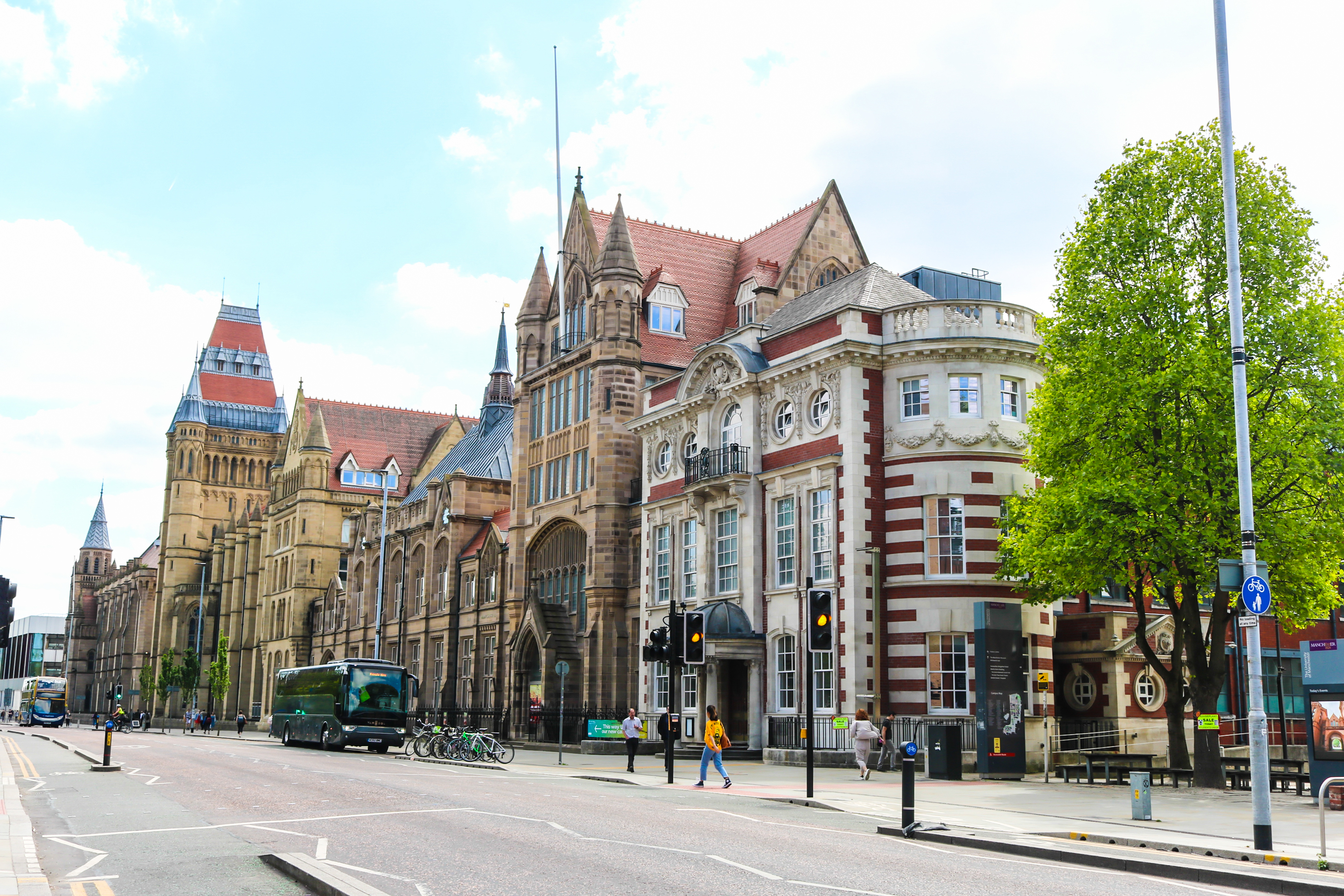 Oxford Road in Manchester