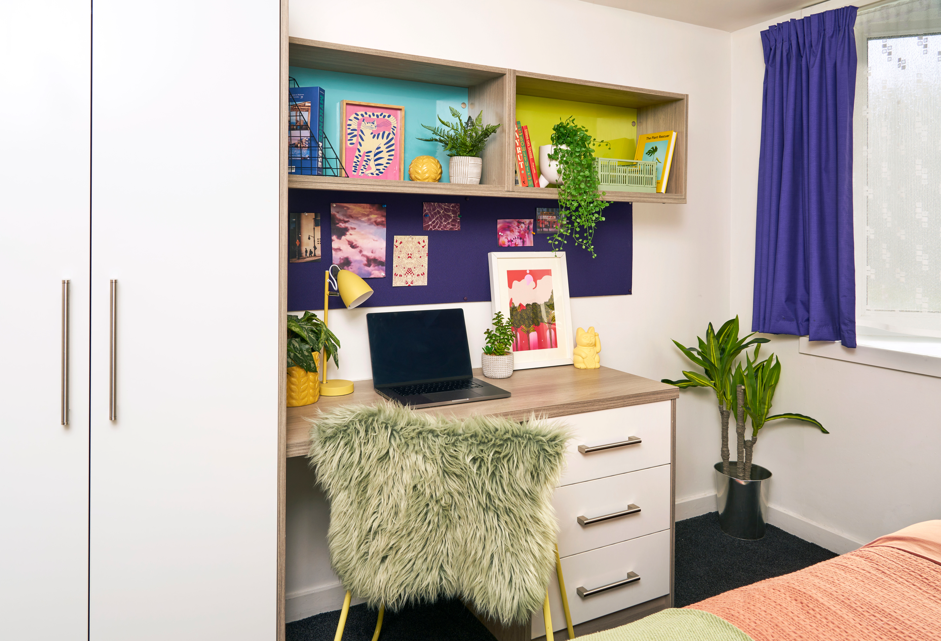 Desk in an En-suite room