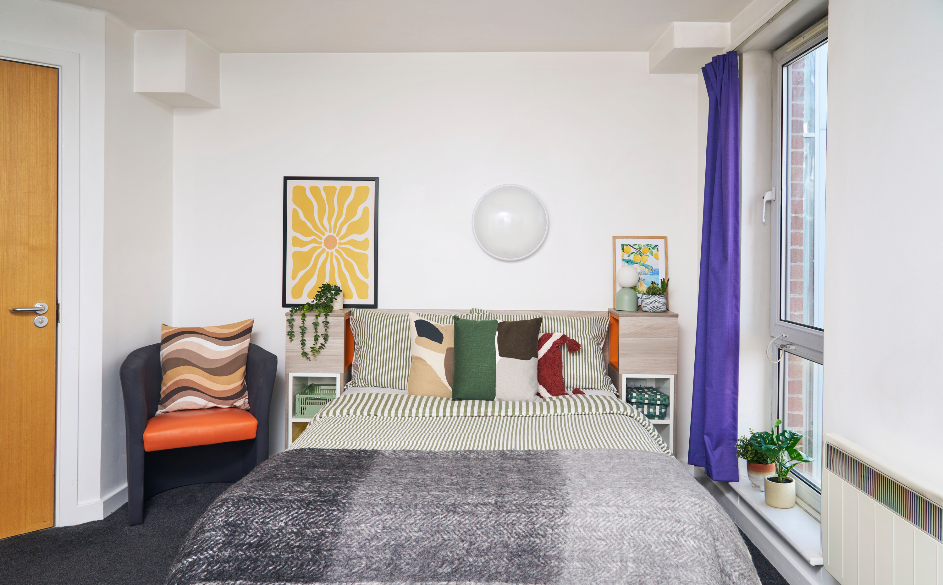Bed in a Studio