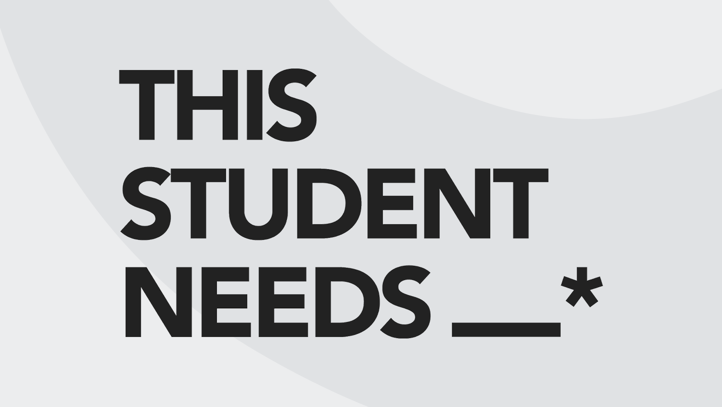 This Student Needs Logo