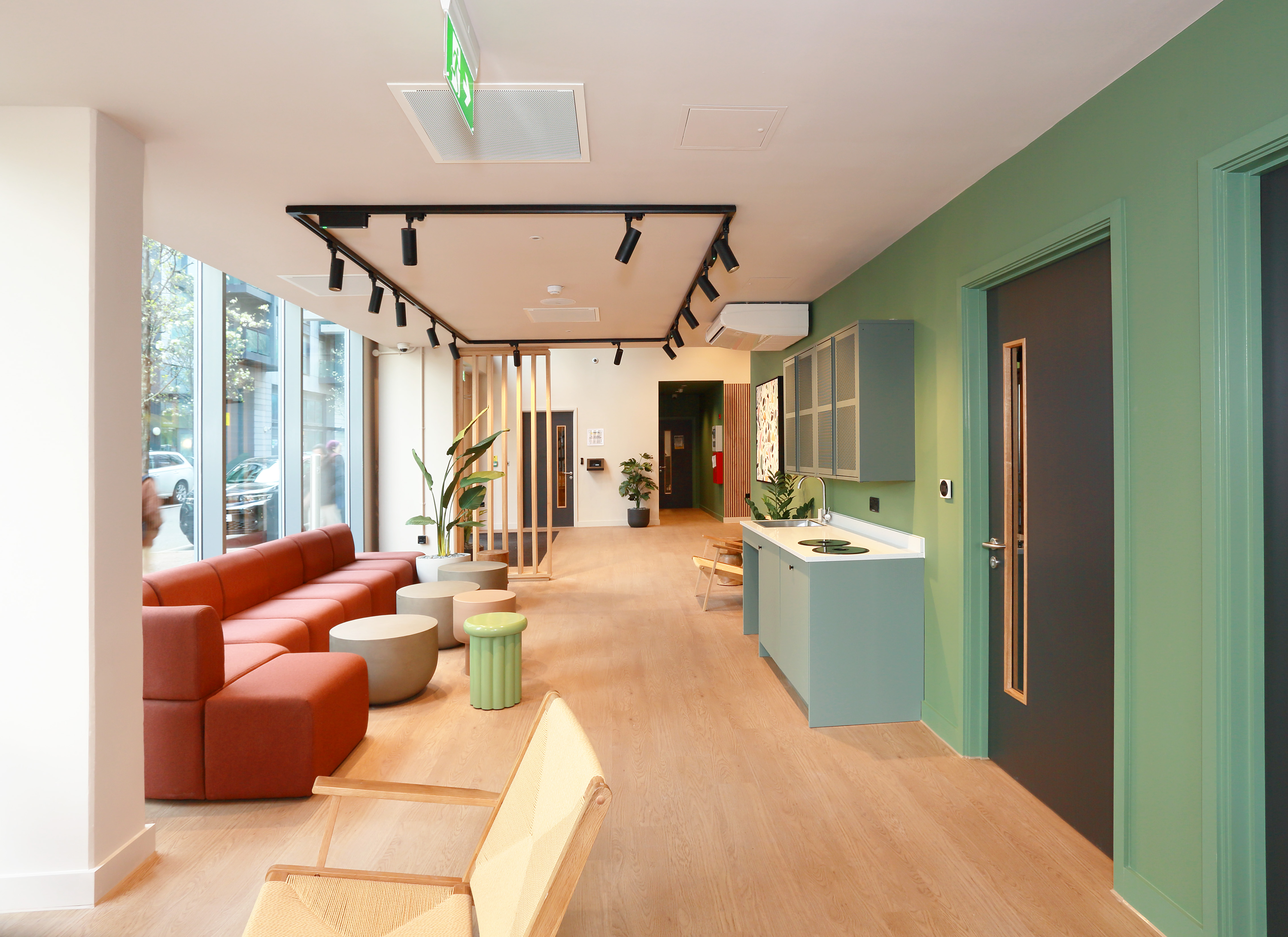 Lounge Area at Emily Bowes Court