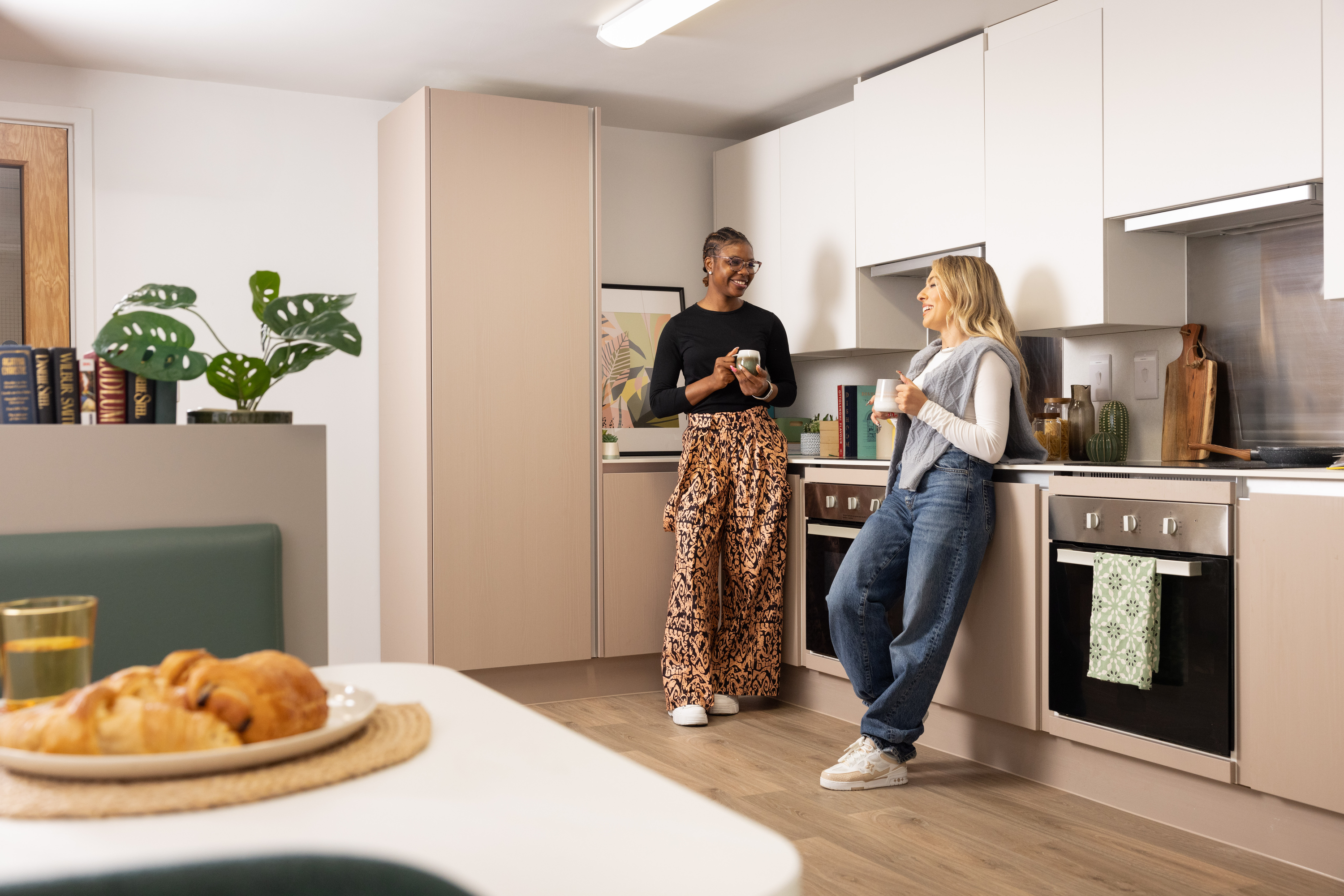 Students in the Shared Kitchen