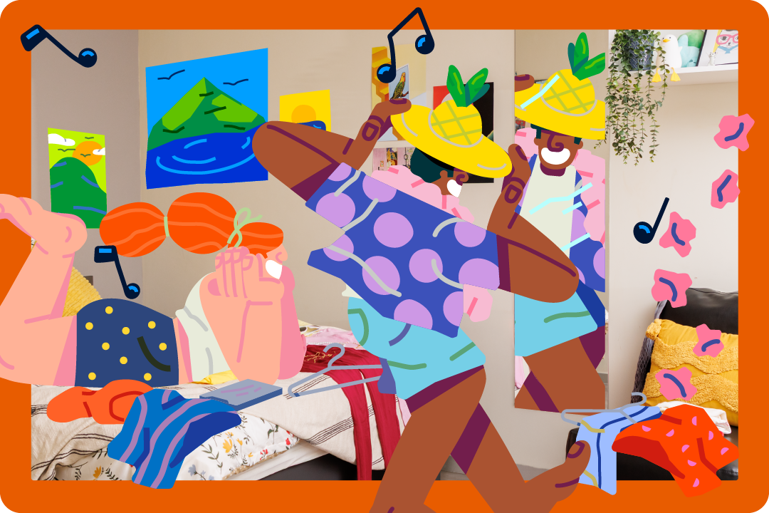 Summer B2C Campaign In Text Imagery