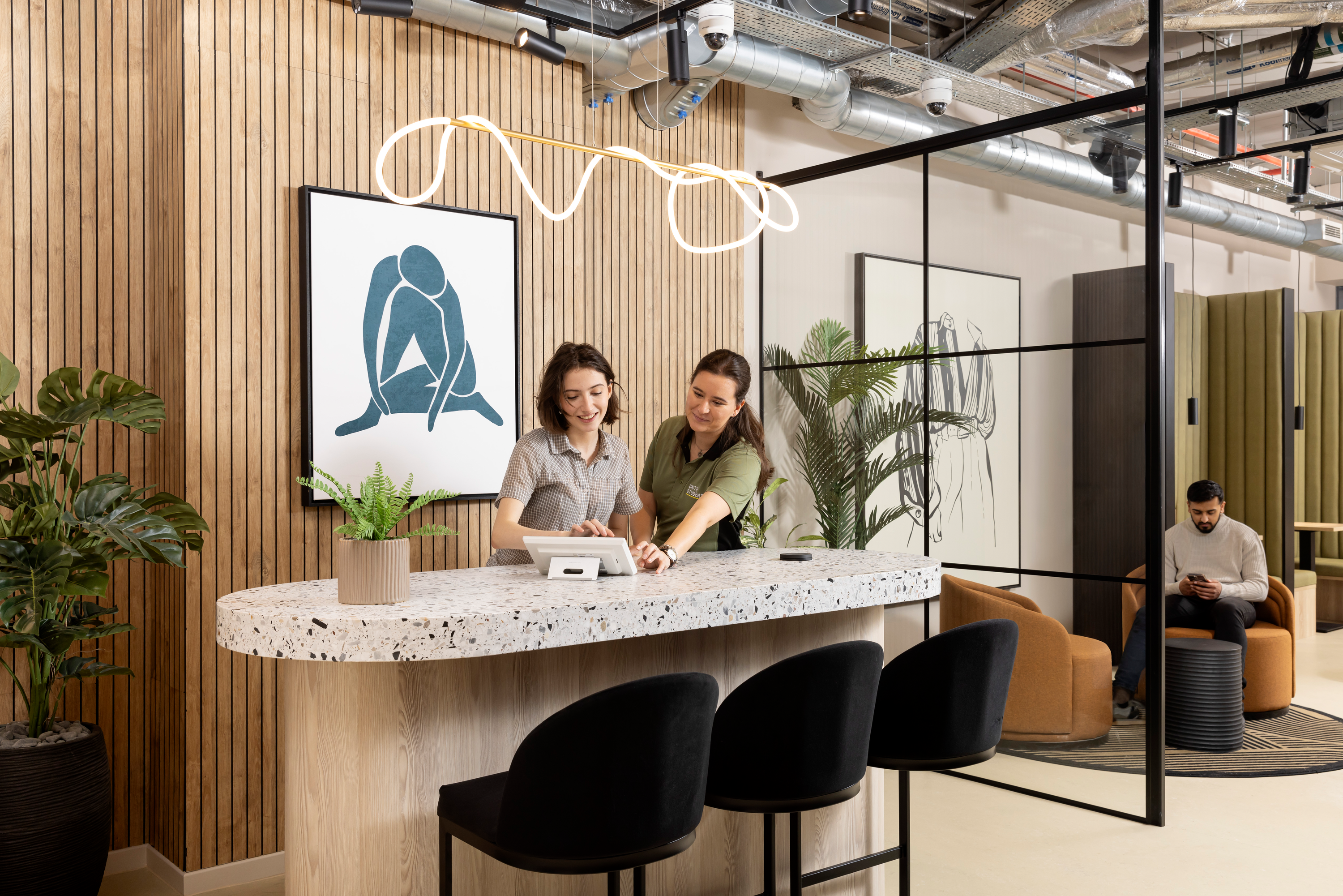 Students in Reception